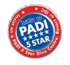 Logo PADI 5 Stars